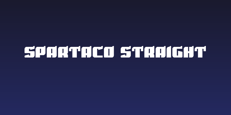Spartaco Straight Social Header