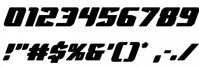 Spartaco Font OTHER CHARS