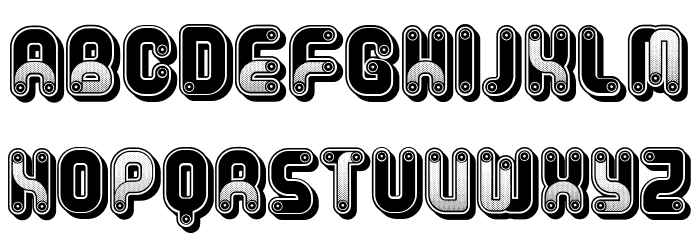 Spartacus Regular Font LOWERCASE
