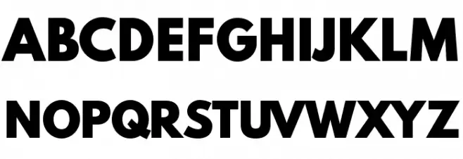 Spartan MB Black Schriftart Groß