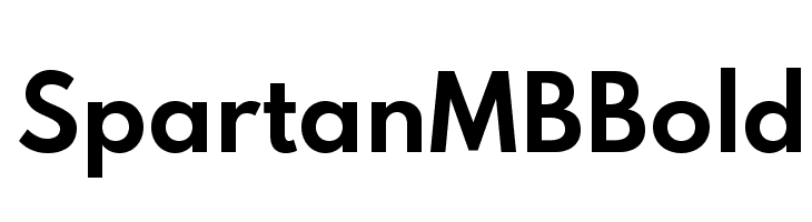 Spartan MB Bold  Скачать бесплатные шрифты
