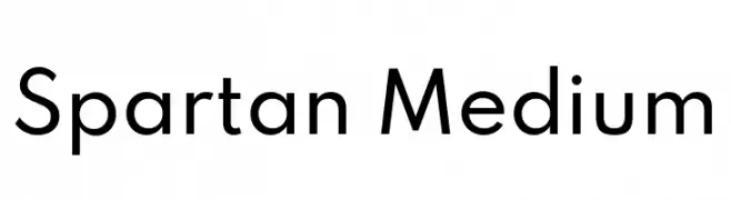 Spartan Medium  Fuentes Gratis Descargar