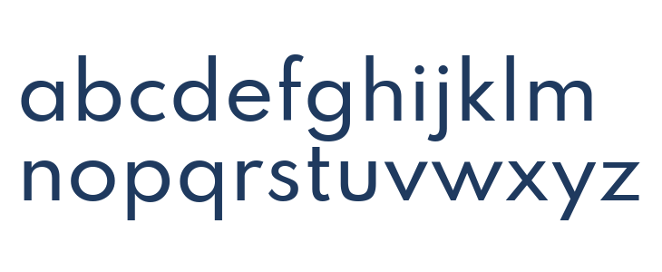 Spartan Medium Lowercase