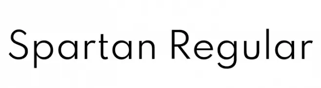 Spartan Regular  Fuentes Gratis Descargar
