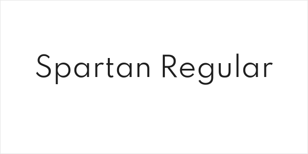 Spartan Regular Logo
