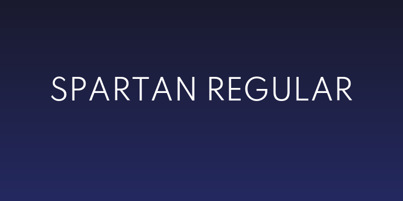 Spartan Regular Social Header