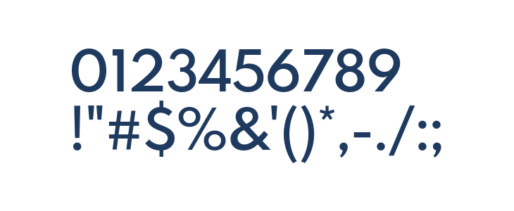 SpartanMB-SemiBold Other Characters