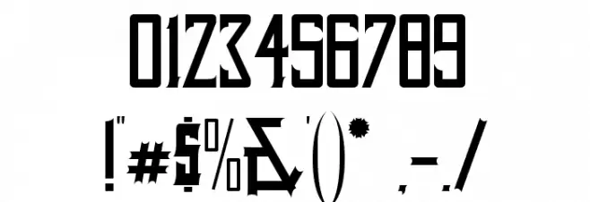 SpartanburgSC Font OTHER CHARS