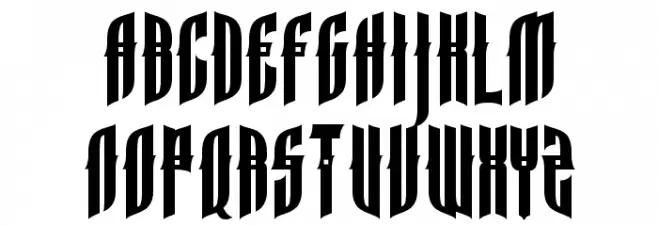 SpartanburgSC Font Litere mari