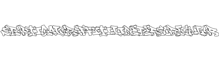 Spartical Graffiti Line PERSO Regular  font caratteri gratis