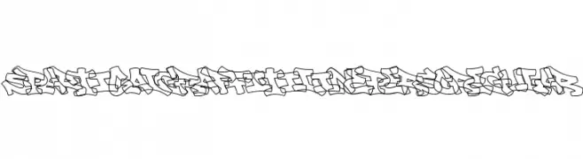 Spartical Graffiti Line PERSO Regular  font caratteri gratis