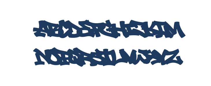 Spartical Graffiti PERSONAL USE Regular Lowercase