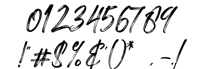 Spartwell Font OTHER CHARS