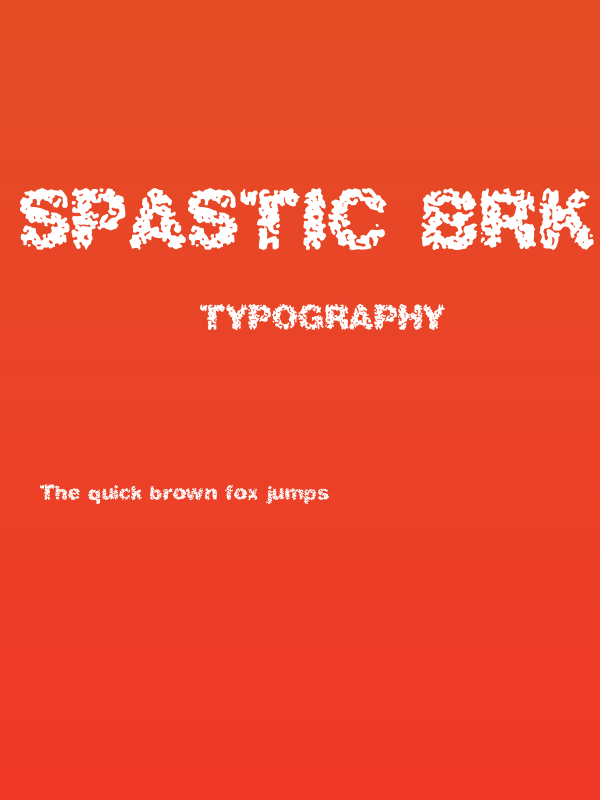 Spastic BRK Poster