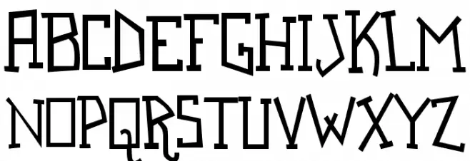 Spastic Nerfbag Schriftart Groß