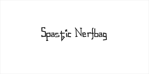 Spastic Nerfbag Logo