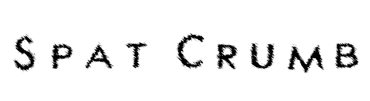Spat Crumb Schriftart