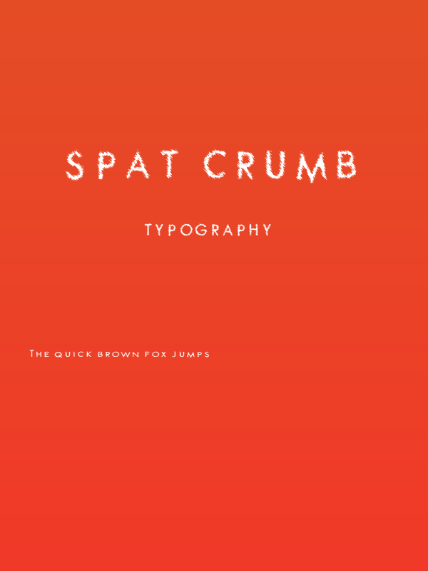 Spat Crumb Poster