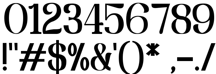 Spatha Serif Polices AUTRES CHARS