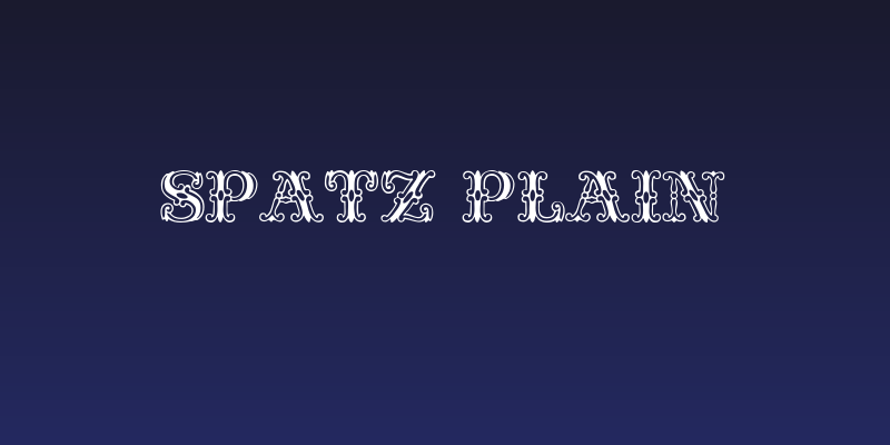 Spatz Plain Social Header