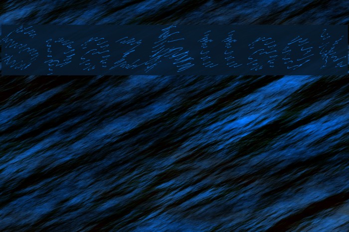 SpazAttack Font examples