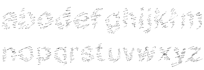SpazAttack Font LOWERCASE