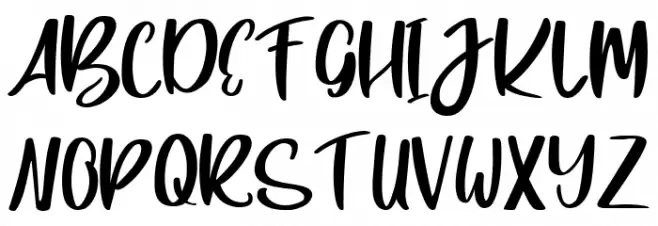 Speak Out Schriftart Groß