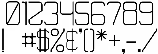 Speakeasy Menu Regular Font OTHER CHARS