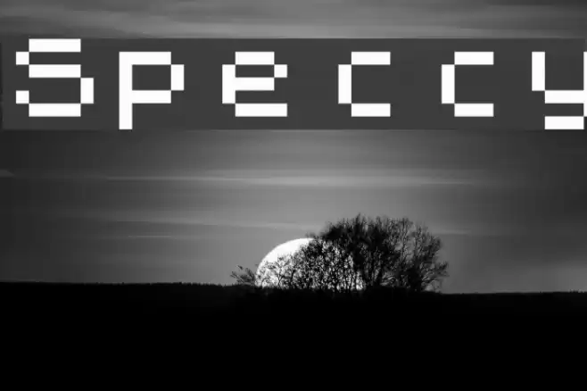 Speccy Fonte examples