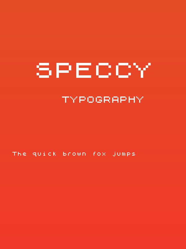 Speccy Poster