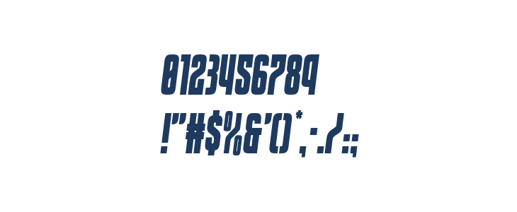 Special Agent Condens SemiItal Other Characters