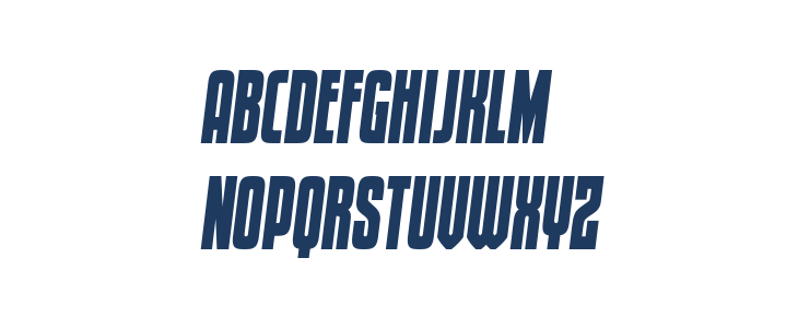 Special Agent Condens SemiItal Lowercase