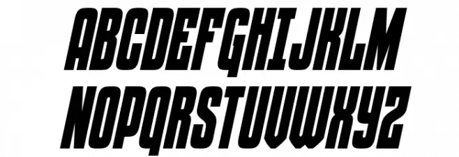 Special Agent Condensed Italic Fuentes MAYÚSCULAS