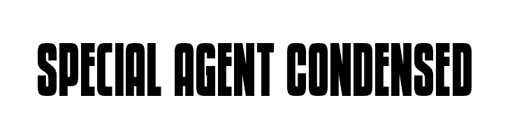 Special Agent Condensed  フリーフォントのダウンロード