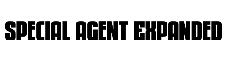 Special Agent Expanded  Fuentes Gratis Descargar