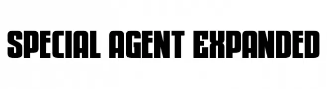 Special Agent Expanded  Frei Schriftart Herunterladen