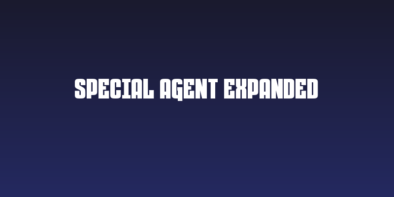 Special Agent Expanded Social Header