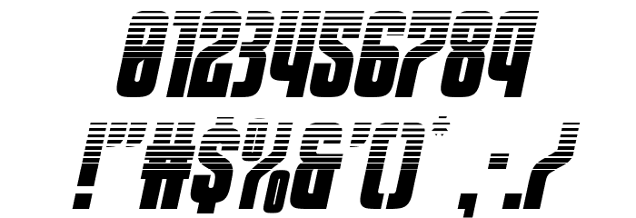 Special Agent Halftone Italic Font OTHER CHARS