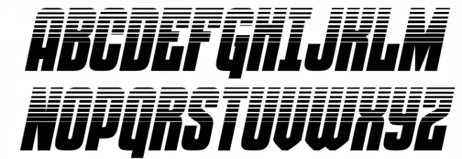 Special Agent Halftone Italic Polices MAJUSCULES