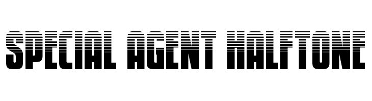 Special Agent Halftone  font caratteri gratis