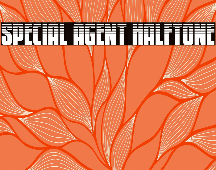 Special Agent Halftone Example 2