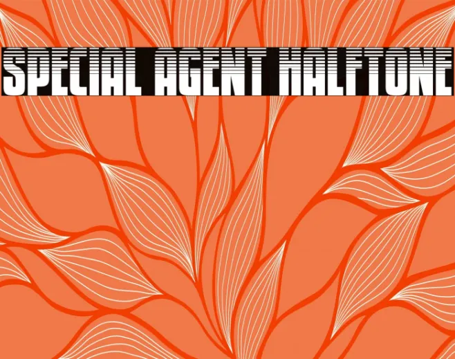 Special Agent Halftone Example 2