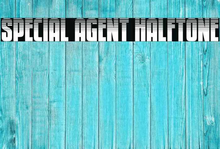 Special Agent Halftone Example 3