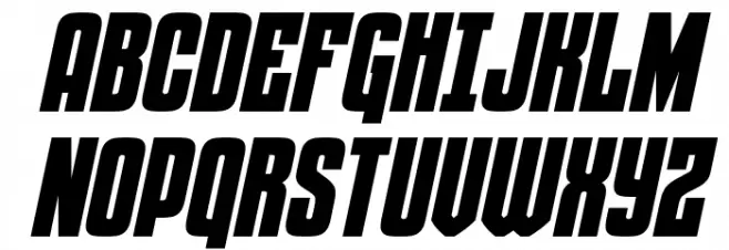 Special Agent Italic Schriftart Groß