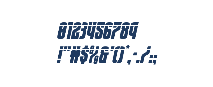 Special Agent Laser Italic Other Characters