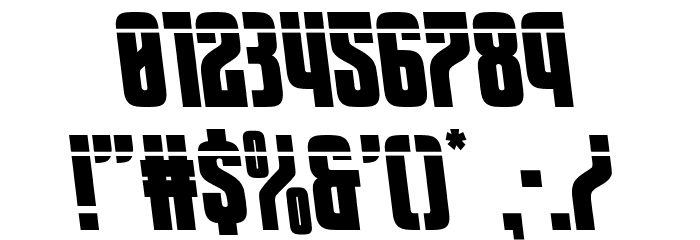 Special Agent Laser Semi-Ital Font OTHER CHARS