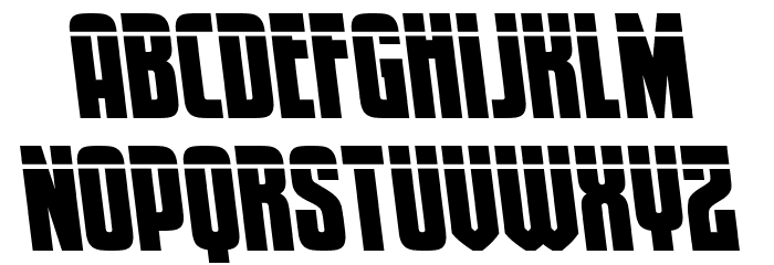Special Agent Laser Semi-Ital Font LOWERCASE