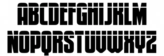 Special Agent Laser Font LOWERCASE