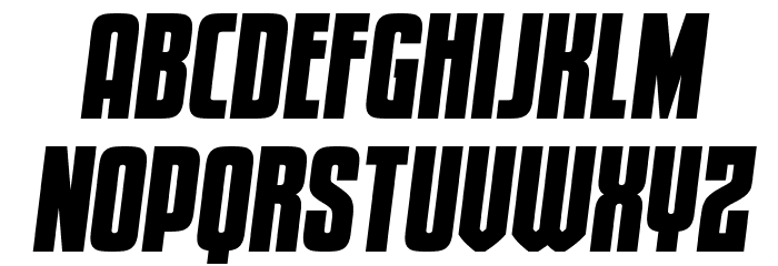 Special Agent Semi-Italic Font LOWERCASE