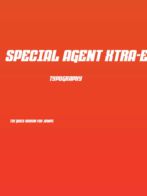 Special Agent Xtra-Expand Ital Poster